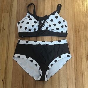 New Polka Dot Bikini 1XL